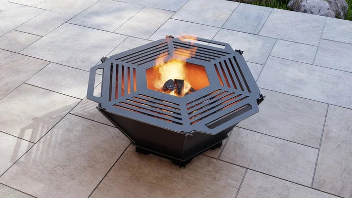 Brasero & Grill Hexagonal Portable