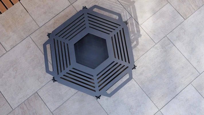 Brasero & Grill Hexagonal Portable