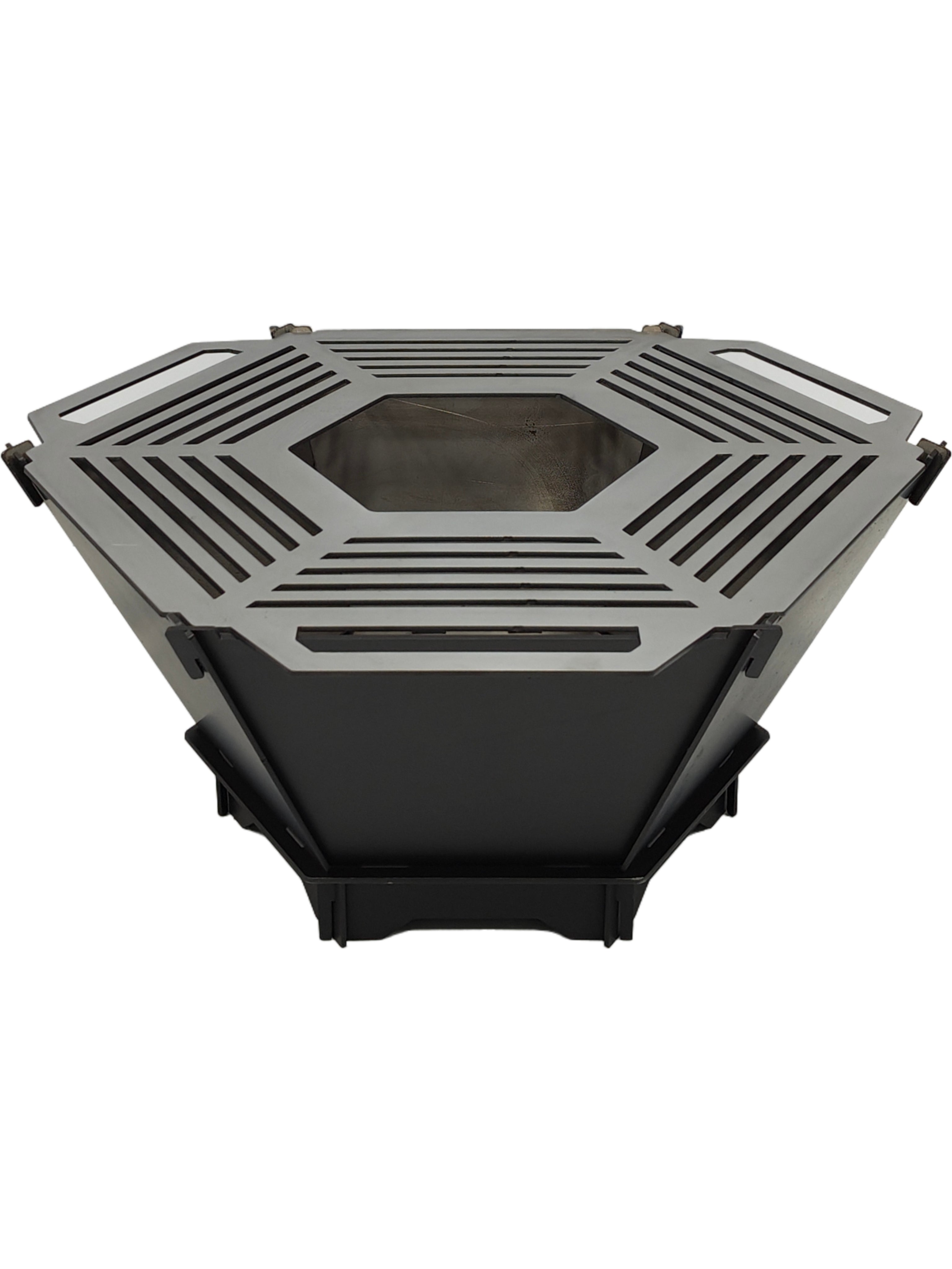 Brasero & Grill Hexagonal Portable