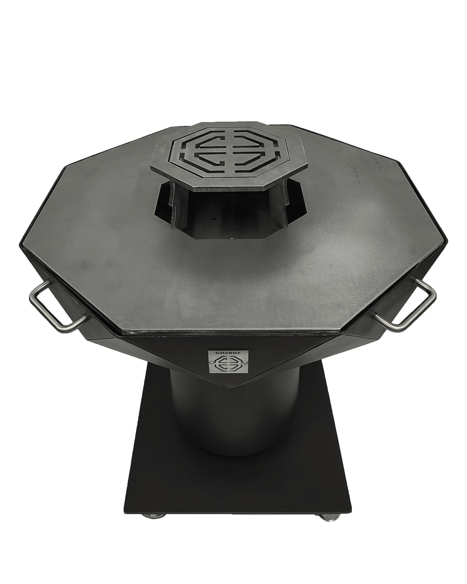 Grille centrale brasero modulable – installée sur brasero Galgrill