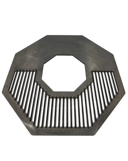 Plaque de Cuisson Mixte – Plancha & Grille