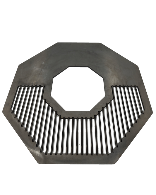 Plaque de Cuisson Mixte – Plancha & Grille
